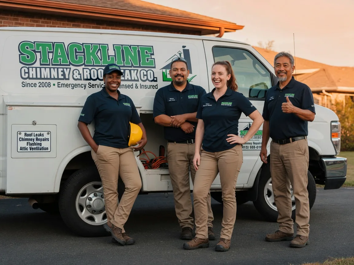 Chimney flashing repair company in Barbeau, MI